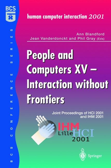 People and Computers XV - Interaction without Frontiers - 