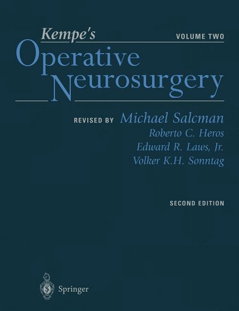 Kempe's Operative Neurosurgery - 