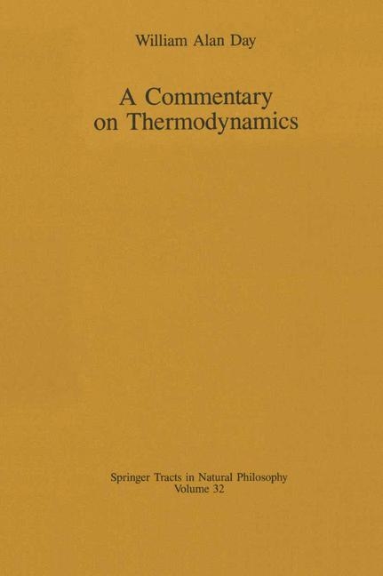 Commentary on Thermodynamics -  William A. Day