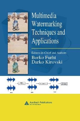 Multimedia Watermarking Techniques and Applications - Darko Kirovski