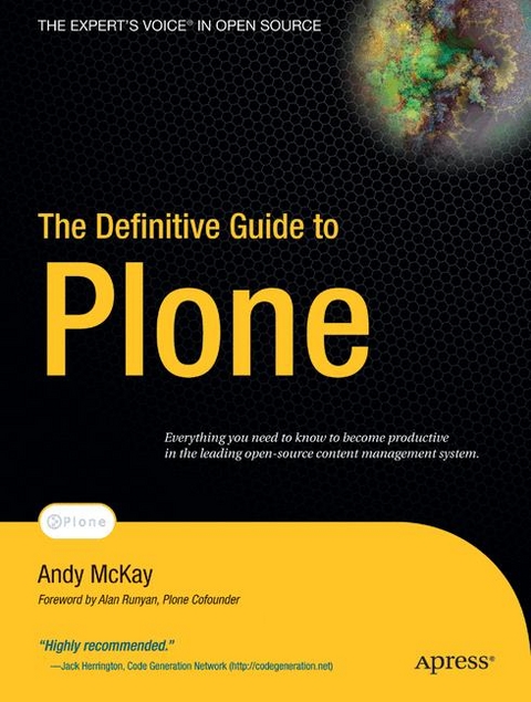 Definitive Guide to Plone -  Andy McKay