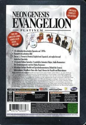 Neon Genesis Evangelion Platinum, 7 DVDs, dtsch., engl. u. japan. Vers.