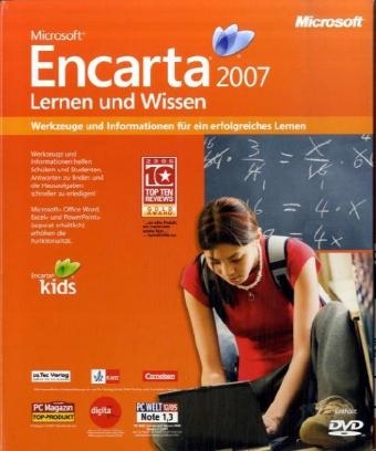 Microsoft Encarta 2007, Lernen und Wissen, 1 DVD-ROM