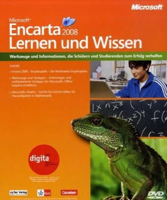 Microsoft Encarta 2008, Lernen und Wissen, 1 DVD-ROM