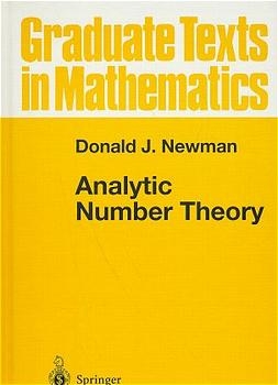 Analytic Number Theory -  Donald J. Newman