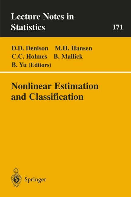 Nonlinear Estimation and Classification - 