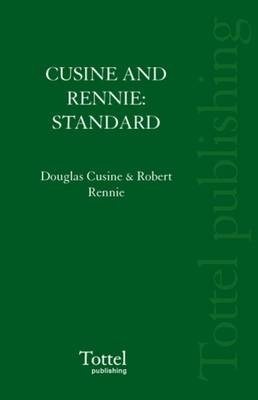 Standard Securities - Douglas J. Cusine, Professor Robert Rennie