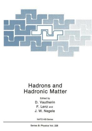 Hadrons and Hadronic Matter - 