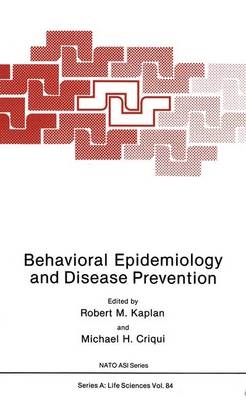 Behavioral Epidemiology and Disease Prevention - 