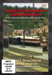 Modelleisenbahn Impressionen, Eine Minitour durch Deutschland. Model-Railroad Impressions, A Minitour Through Germany, 1 DVD