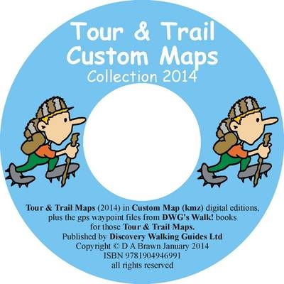 Tour & Trail Custom Maps Collection - David Brawn