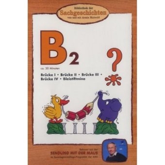 Bibliothek der Sachgeschichten - B2, Brücke I-IV, Bleistiftmine, 1 DVD - 