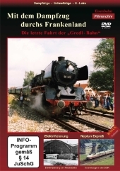 Mit dem Dampfzug durchs Frankenland, 1 DVD