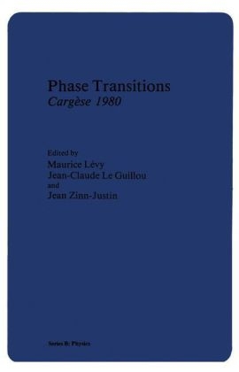 Phase Transitions Cargese 1980 - 