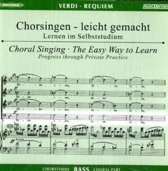 Missa da Requiem, Chorstimme Bass - Giuseppe Verdi