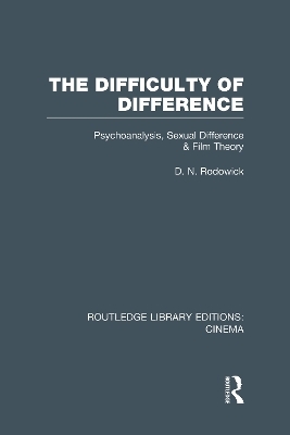 The Difficulty of Difference - D. N. Rodowick