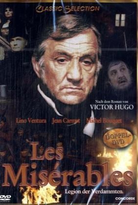 Les Miserables, 2 DVDs, deutsche u. französische Version