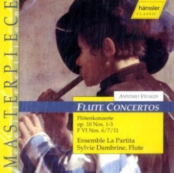 Flötenkonzerte op.10 Nos.1-3 / F VI Nos.6/7/11, 1 Audio-CD - Antonio Vivaldi