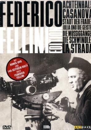 Federico Fellini Edition, 8 DVDs, deutsche u. italienische Version