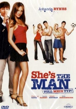 She's the Man - Voll mein Typ!, 1 DVD, deutsche u. englische Version, 1 DVD-Video