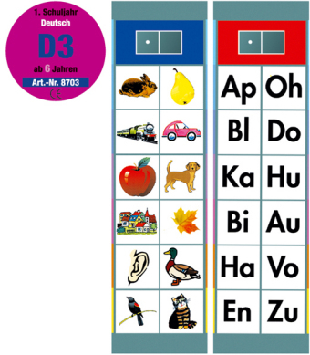 Flocards Deutsch 1. Schuljahr (Lernspiel). Set.D3