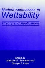 Modern Approaches to Wettability - 