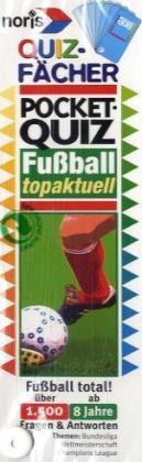 Pocket-Quiz (Kinderspiel) Fußball topaktuell