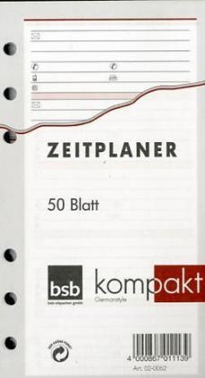 Zeitplaner kompakt, A6, Einlagenblätter Adressen (Nr.02-0062)