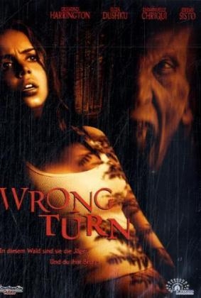 Wrong Turn, 1 DVD, deutsche und englische Version