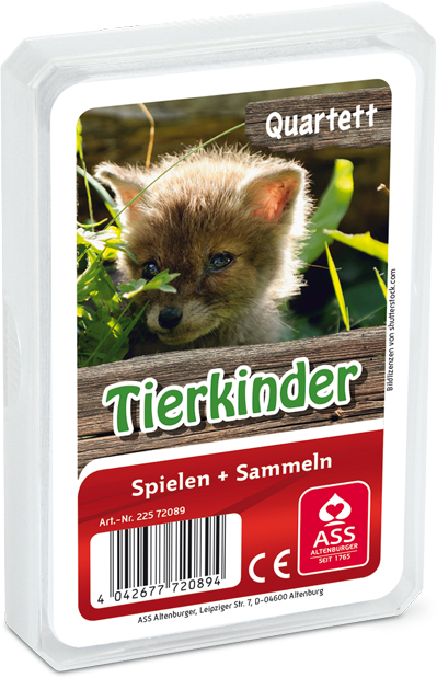 Tier-Quartett - Tierkinder - 