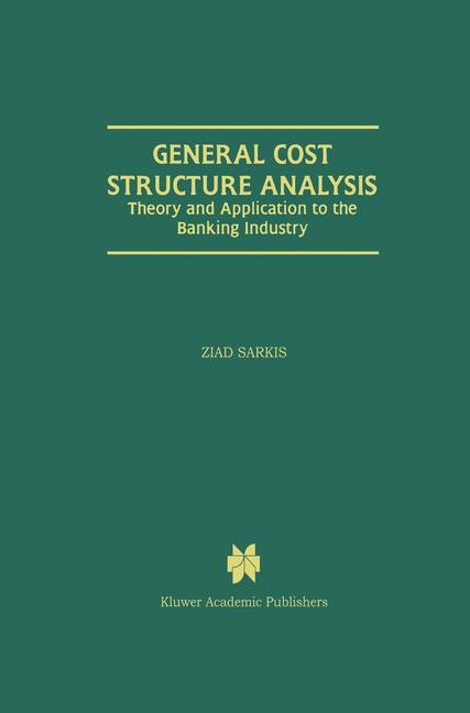 General Cost Structure Analysis -  Ziad Sarkis