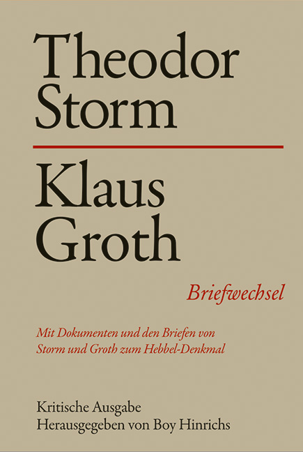 Theodor Storm - Klaus Groth - 