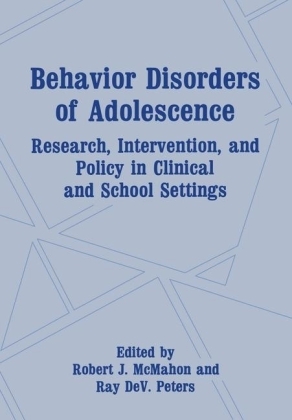 Behavior Disorders of Adolescence - 