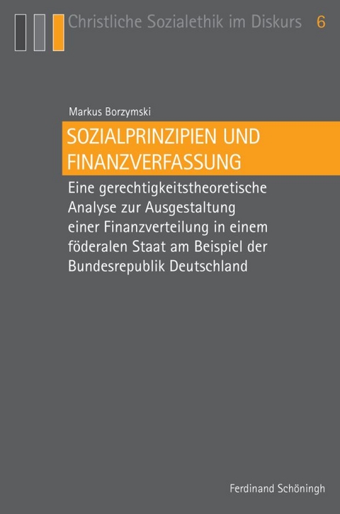 Sozialprinzipien und Finanzverfassung - Markus Borzymski