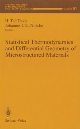 Statistical Thermodynamics and Differential Geometry of Microstructured Materials - 