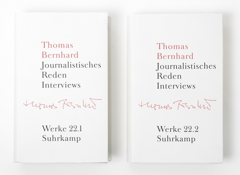 Werke in 22 Bänden - Thomas Bernhard