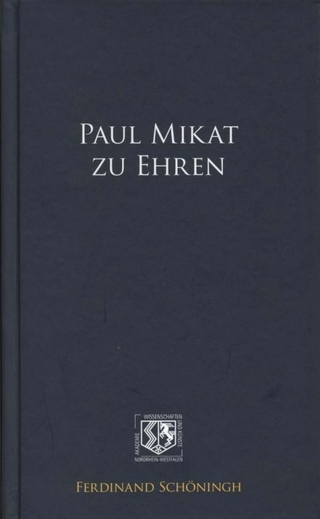 Paul Mikat zu Ehren - Josef Isensee; Konrad Repgen; Hanns Hatt; Annette Schavan; Dieter Schwab