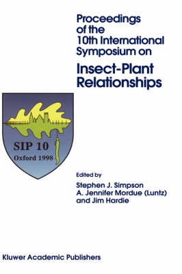 Proceedings of the 10th International Symposium on Insect-Plant Relationships - 