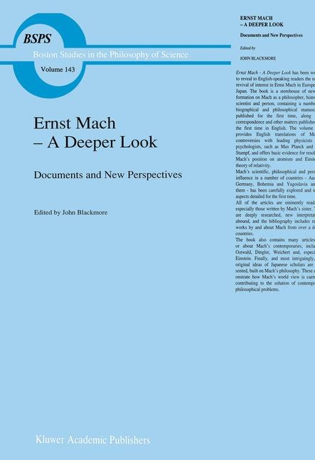 Ernst Mach - A Deeper Look - 