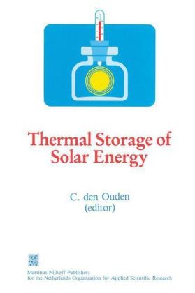 Thermal Storage of Solar Energy - 