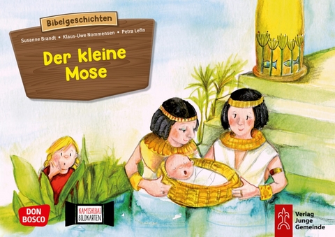 Der kleine Mose, Kamishibai Bildkartenset - Susanne Brandt, Klaus-Uwe Nommensen