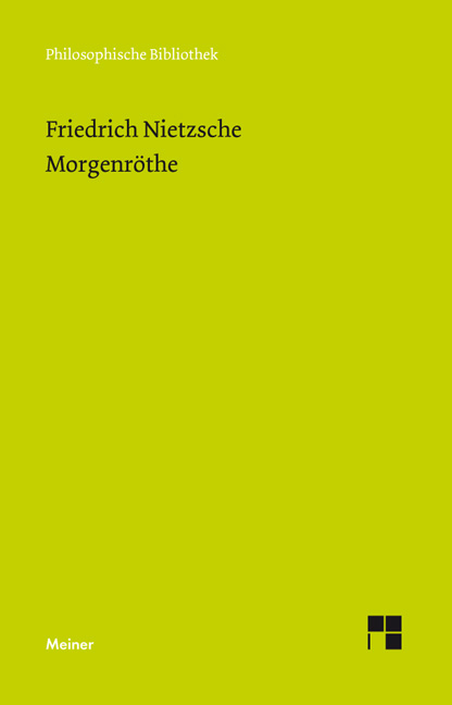 Morgenröthe - Friedrich Nietzsche