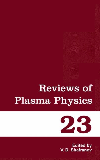 Reviews of Plasma Physics - 