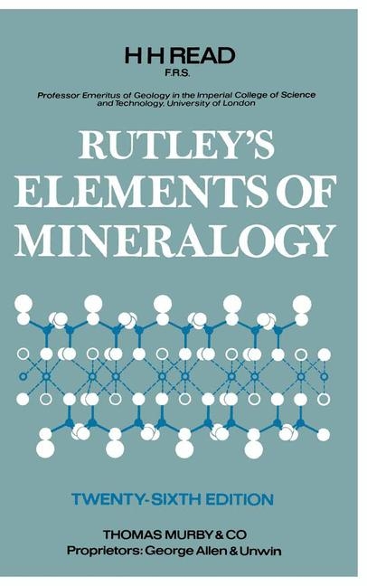 Rutley's Elements of Mineralogy -  Frank Rutley