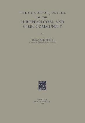 Court of Justice of the European Coal and Steel Community -  D.G. Valentine