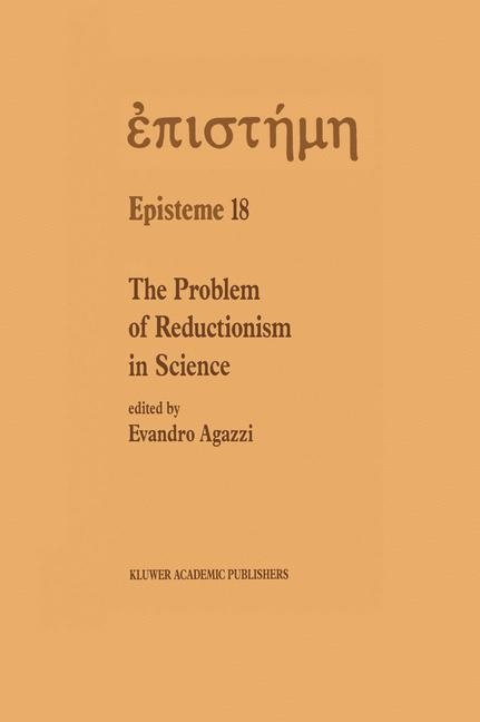 Problem of Reductionism in Science - 