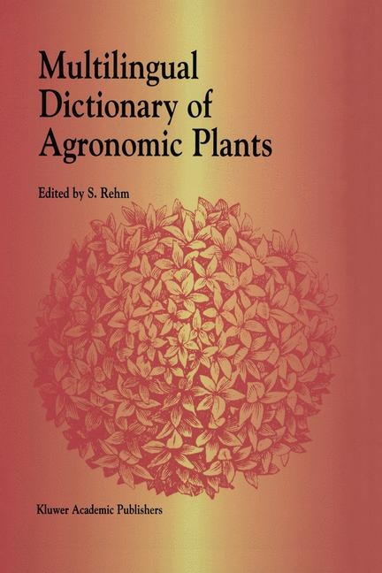 Multilingual Dictionary of Agronomic Plants - 