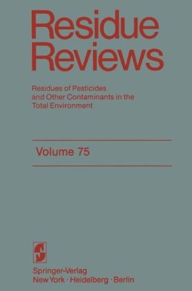 Minimizing Occupational Exposure to Pesticides - Francis A Gunther, Jane Davies Gunther