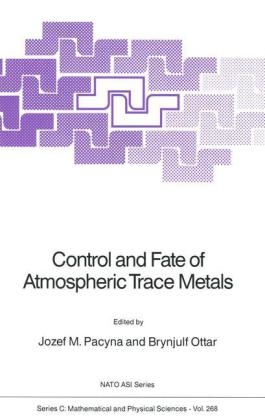 Control and Fate of Atmospheric Trace Metals - 