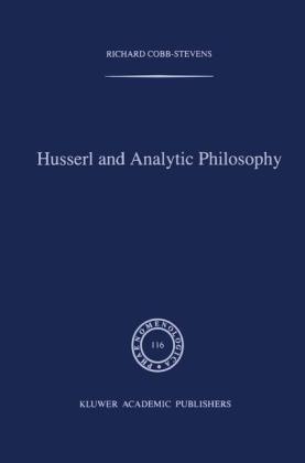 Husserl and Analytic Philosophy -  R. Cobb-Stevens